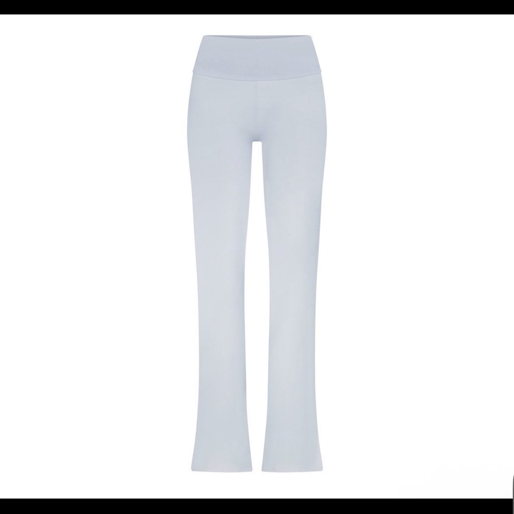 SKIMS Light Blue Flare Leggings